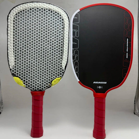 Agassi Pro 16mm 14mm Pickleball Paddle Large Sweet Spot GEN4 TFP Foam Toray T700 Raw Carbon Fiber Surface USAPA UPA-A Approved Pickleball Vital