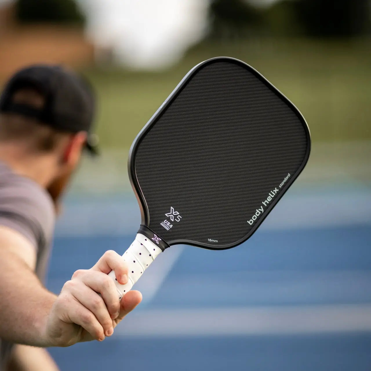 X5 Kevlar Pickleball Paddle - USAP Approved Body helix
